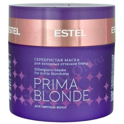 ESTEL Prima Blonde, Маска для волос серебристая для холодных оттенков блонд, 300 мл